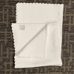 Peacock Alley baby blanket